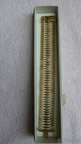 DÁMSKÝ ZLATÝ NÁRAMEK MASIV 28.35G//19CM//25MM -