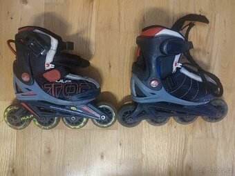 Prodám dětské nastavitelné inline brusle 29-32