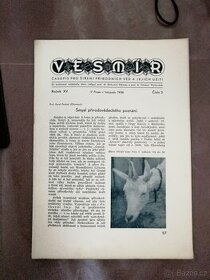 Prodám časopis VESMÍR, ročník XV.