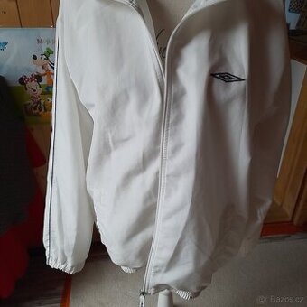 PÁNSKÁ BUNDA BÍLÁ UMBRO L - 1