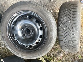 Zimní kola Škoda Fabia 3 + Hankook Winter 185/60 r 15 - 1