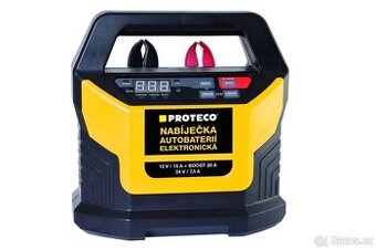 nabíječka autobaterií 12/24V elektronická, nový, sleva