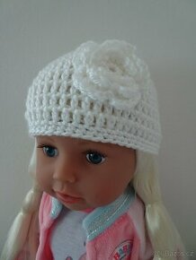 NOVÉ oblečky na panenku Baby Born+ZDARMA čelenka
