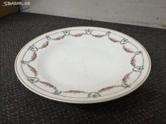 Porcelánový talíř veliký hluboký - 1