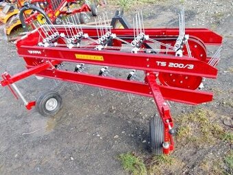 Hrabačka sena 200 cm obraceč, shrnovač za traktor, malotr.
