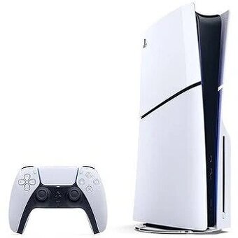 PS5 SLIM+4 HRY+VOLANT Thrustmaster T150 (se stojanem)