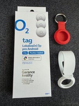 O2 tag lokalizační čip pro Android (3ks) NOVÉ