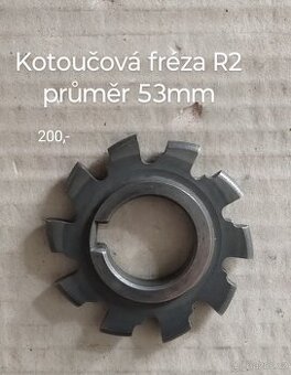 Kotoučová fréza R2 průměr 53mm