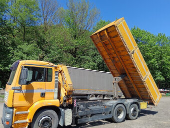 MAN 26.363 SKLÁPĚČ+ HYDR. RUKA 6X2 -