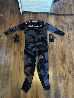 MX dres kalhoty a rukavice ALPINESTARS