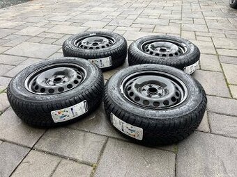 Sada zimních kol 195/65/15 Barum nové