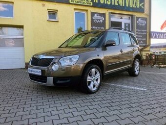 Škoda Yeti, 2,0TDi(103kW) DSG automat, 4x4, park.senzory