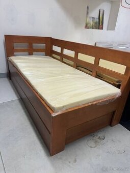 🛏️ Jednolůžková postel s úložným prostorem