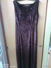 Dlouhé luxusní šaty bez rukávů zn . Fashion Esprit