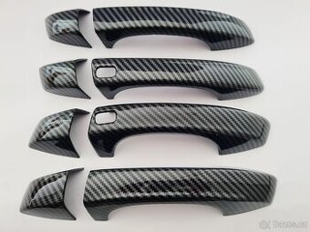 KARBONOVÉ klučky krytky klučiek pre ŠKODA VOLKSWAGEN