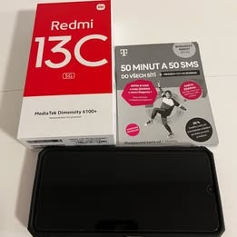 xiaomi redmi note 13C 5G Starry Black 4GB RAM 128GB ROM