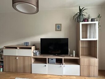 Obyvakova stena Ikea Besta