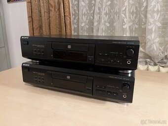 2x Sony CDP-XE530 CD player