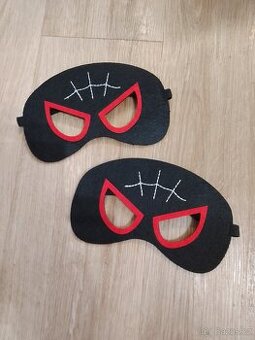 NOVÁ Maska Spider-man in black, Avengers