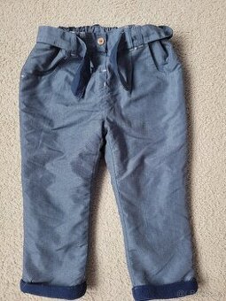 Zateplené kalhoty vel.86