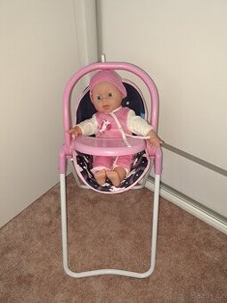 Jidelni židlička pro panenky