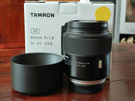 Objektiv Tamron 85mm 1,8 SP Di VC USD pro Canon EF