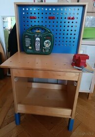 Dětsky ponk Ikea + nářadí
