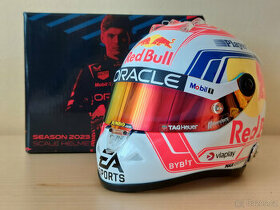 Predám Max Verstappen 2023 Red Bull F1 mini helma 1:2