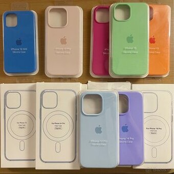 Silikonový Obal Kryt Pouzdra na Apple Iphone 12/14/15/16/Pro