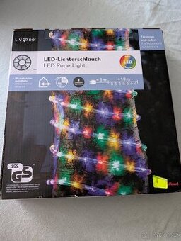 Klasický Světelný barevný had rgb 10m - 1