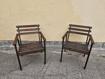 IKEA venkovní dřevěná židle