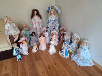 SBÍRKA PORCELÁNOVÝCH PANENEK