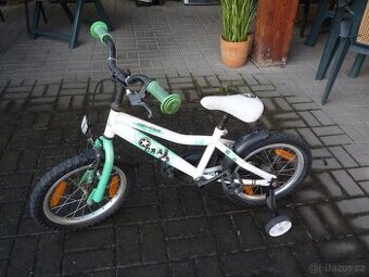 Dětské kolo Genesis vel. 16, bílo zelené