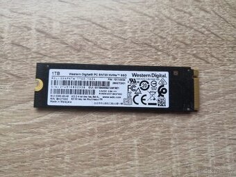 NVMe SSD disk WD Black 1 Tb