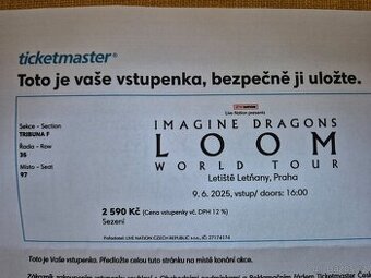 IMAGINE DRAGONS: LOOM World Tour