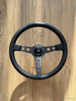 3 RAMENNÝ VOLANT MOMO STYLE PROTOTIPO BLACK EDITION