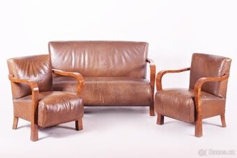 Sedací souprava - sofa + 2křesla -č. 1907