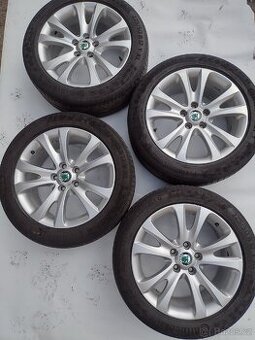 Alu. kola Škoda Superb II. 5x112 7,5Jx17 H2, ET49 - 1