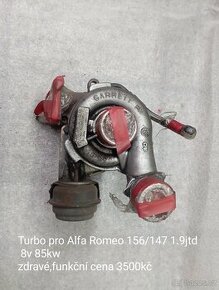 Alfa Romeo JTD turbodmychadla