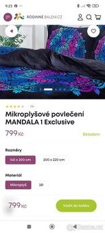 Ložní povlečení na 2 postele