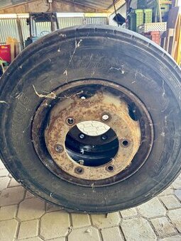 2ks Disky MAN s pneu 265/70 r17,5 L2000 TGL