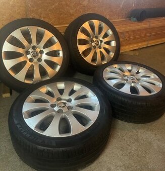 ALU Kola ŠKODA 5x112 R17 VENUS Letní Pneu 225/45/17