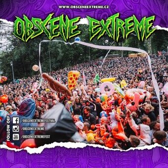 Vstupenky na Obscene Extreme Trutnov