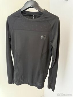 Originální UFC Venum Rashguard - Černý - M