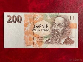 Bankovka 200 Kč 1998