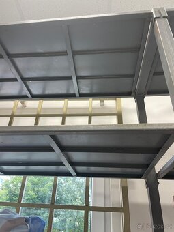 Regál železný 250x110x50