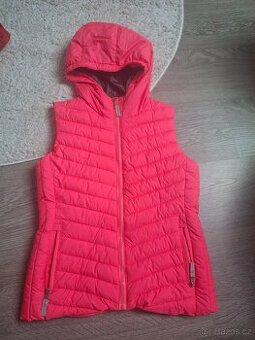 Prošívaná vesta 158 Reserved růžová