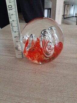 Retro sklenené težítka 2Ks