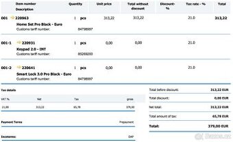 Nuki Smart Lock 3.0 Pro + battery pack + keypad