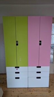 Dětská šatní skříň 2ks